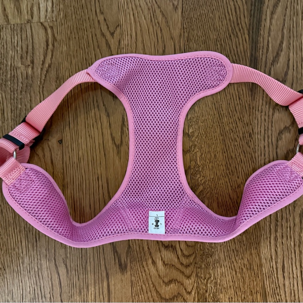 Pink Mesh Dog Harness - Picture 2 of 3